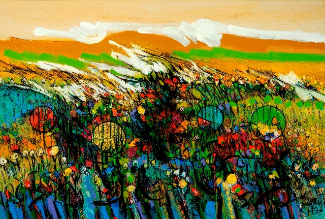 Obra: Garza Mora, del artista 