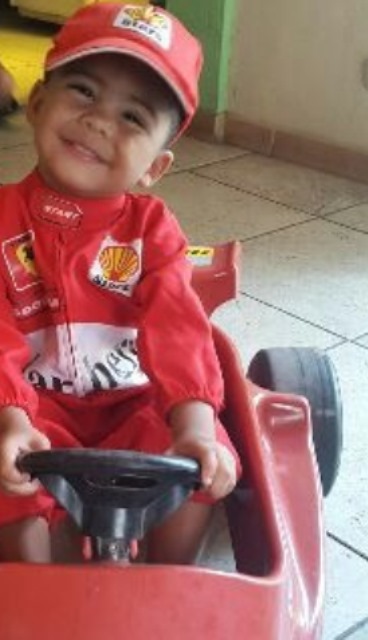 Ricardo José cumple hoy tres añitos. Foto cortesía: Pío Lara
